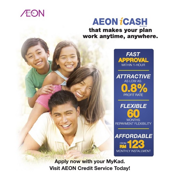 Aeon Personal Loan | Pinjaman Peribadi